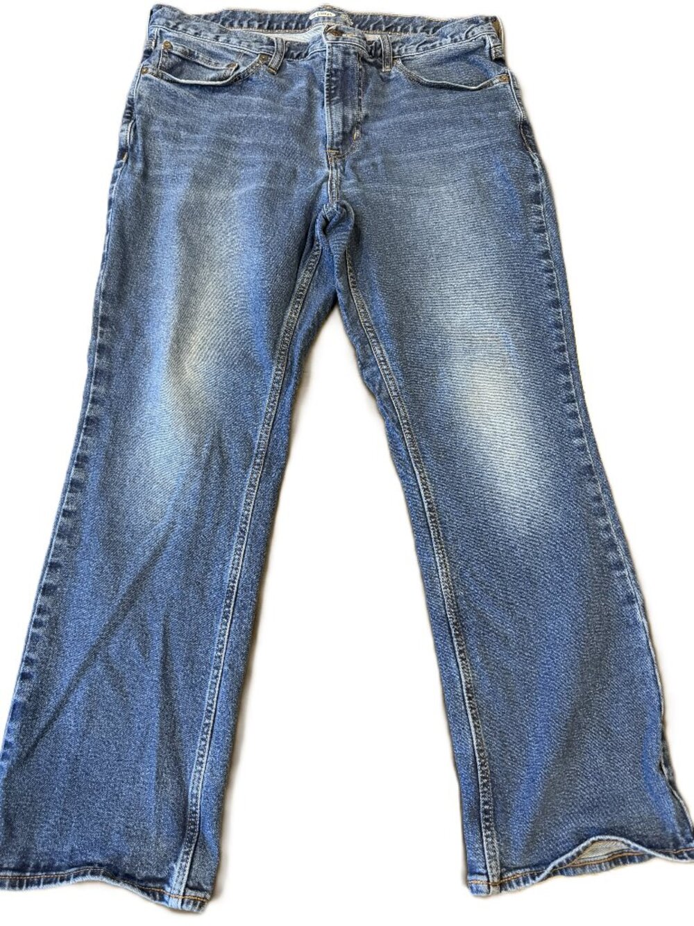 Old Navy Men's Bootcut Built-In Tough Flex Medium Wash Jeans W36 L30